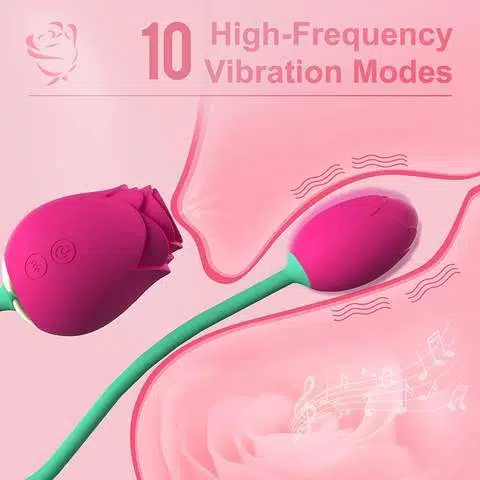 Rose-Le Bella Bio Air Pulsating Vibrator (Pink) Adult Luxury 