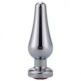 Royal Silver Butt Plug ( Medium Size) Adult Luxury