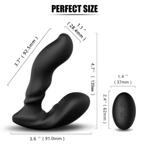 Pro Player Prostate Massager Size Dimensions Adult Luxury