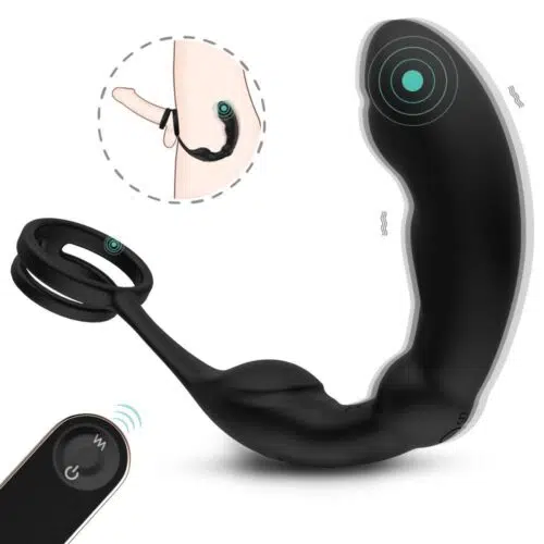 Cock Ring & Prostate Massager Adult Luxury