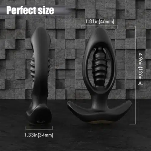 Premium Anal Butt Plug With Remote Control Adult Luxury