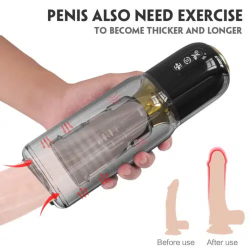 Fantacy Automatic Pleasure Penis Enlarge Mastrubator Before and After Penis Enlargement Pump Adult Luxury