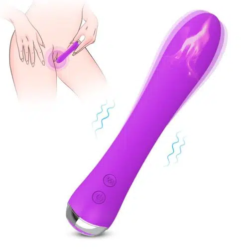 Glamorous Silent Heating Vibrator (Purple) Adult Luxury