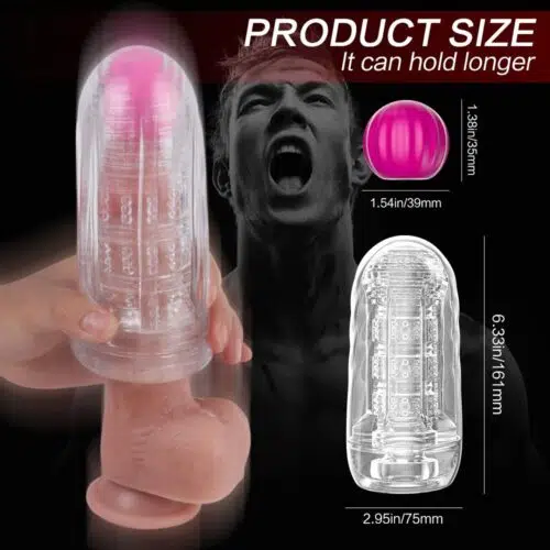 The Orgasmic Capsale: Vibrating With Remote Control Penis Stroker masturbation Toy For Men Adult Luxury