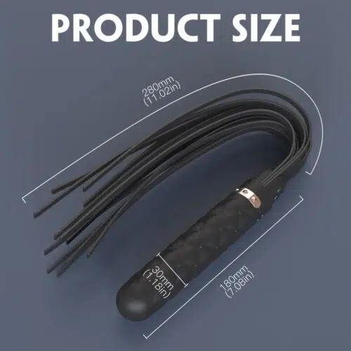 2 in 1 Sexual Desire Vibrating Whip Adult Luxury