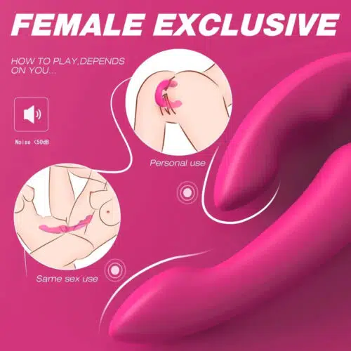 Zerona Double Pleasures For Females (Pink) Adult Luxury