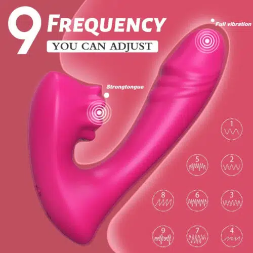 The One And Only 3 in 1 Licking Bio Air Vibrator (Pink) 9 Vibration Vibrators Adult Luxury