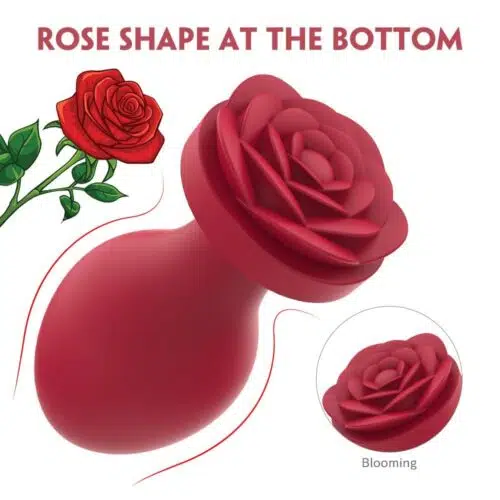La' Rosa Anal Butt Plug Set (Red) Adult Luxury