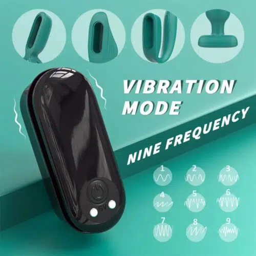 VibeIt Couples Starting Kit (Green) Vibration Modes Adult Luxury