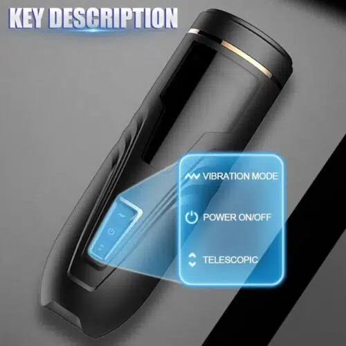 Power Trust Pro : Automatic Thrusting Vibrating Mastrubator Product SPecifications Adult Luxury
