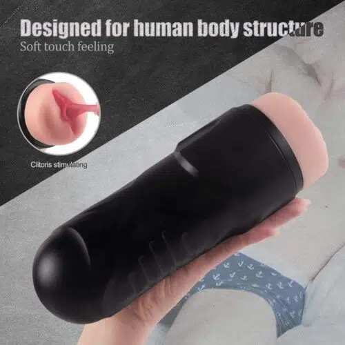 Quella Real Feel Vagina Masturbator Sex Toy For Men Adult Luxury