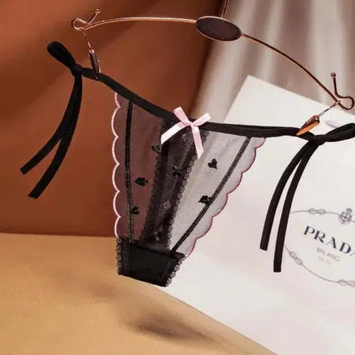 Sexy Executive Panties (Black) Seductive Lingerie Adult Luxury 