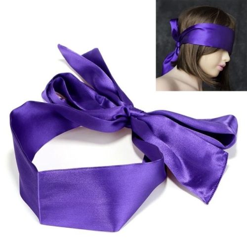 Silk Blindfold ( Purple) Adult Luxury