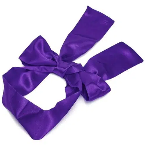 Silk Blindfold ( Purple) Adult Luxury
