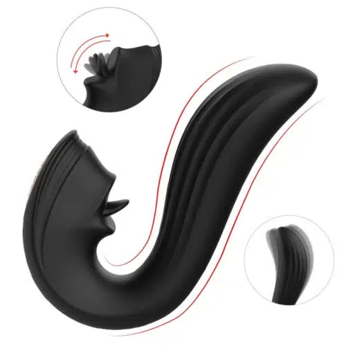Zuri: Licking Luxury G- Spot & Clitoris Vibrator Adult Luxury