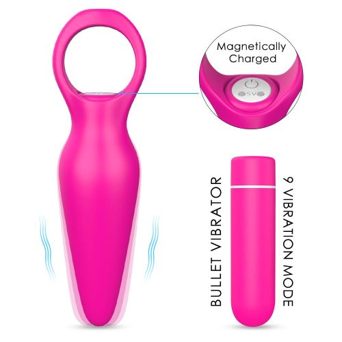 Slick 4 in 1 Vibrator (Pink) Adult Luxury