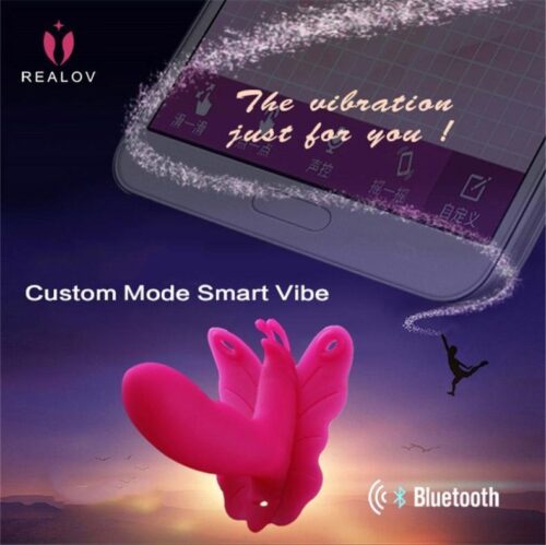 Smart Butterfly App Panty Vibrator (Blue) Adult Luxury