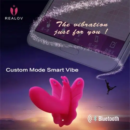 Smart Butterfly App Panty Vibrator (Blue) Adult Luxury