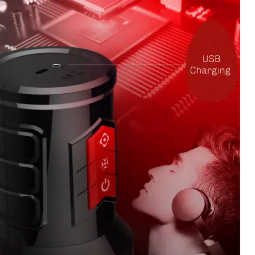 OptimisePro Automatic Sucking Vibrating Voice Masturbator Adult Luxury