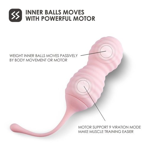 Soft Sensual Kegel Ball & Couples Vibrator Sex Toy Adult Luxury