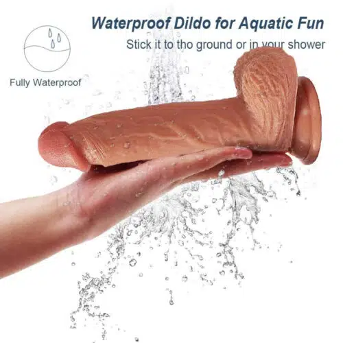 Superhuman:Realistic Dildo With Strap On Harness Waterproof Dildo Adult Luxury