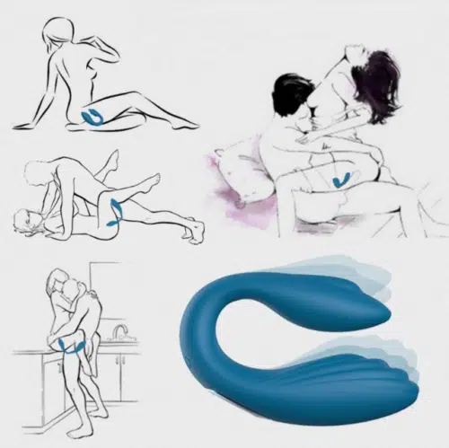 Swan Couples Vibrator with Remote Control Adult Luxury