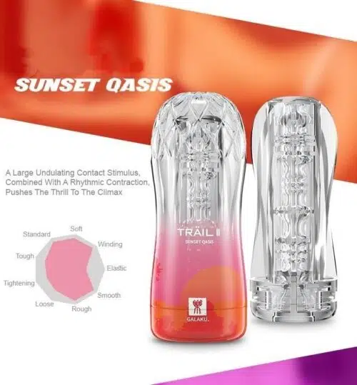 TRAIL II Masturbator Cup : Sunset Oasis Sex Toy For Men Adult Luxury