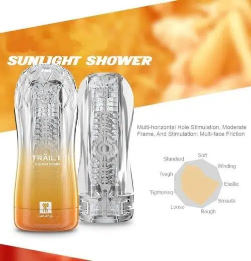 TRAIL II Mastubator Cup Sex Toy For Men : Sunset Shower Adult Luxury
