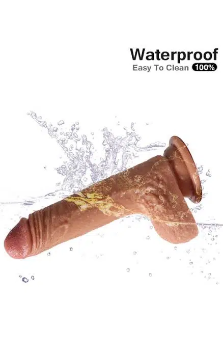 The Real Cock (18 cm x 3.8 cm) Suction Dildo Adult Luxury