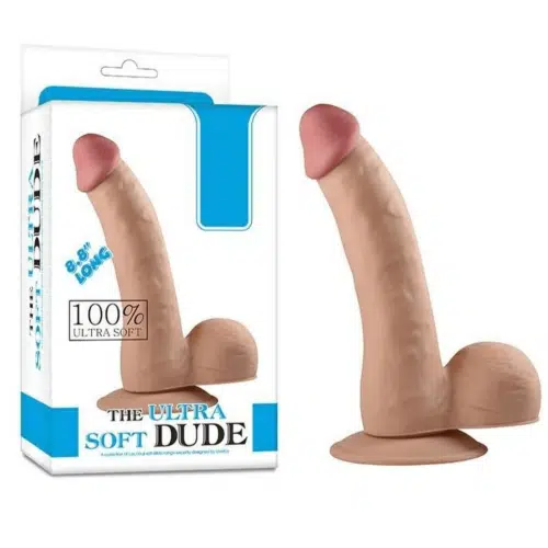 The Ultra Soft Dildo (20cm x 4.5cm) Right Side Adult Luxury