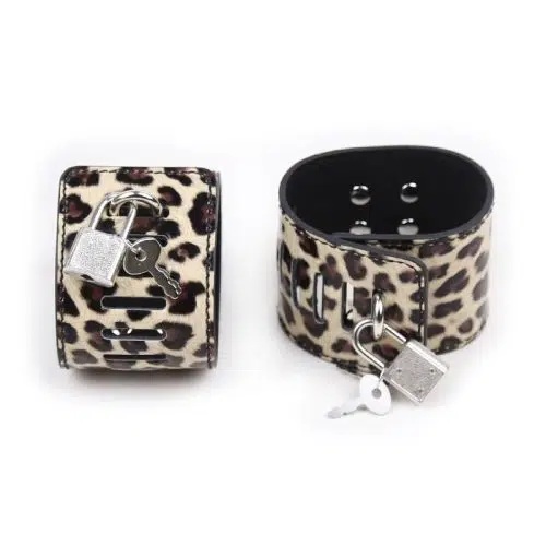 Tiger Hand Cuffs Adult Luxury