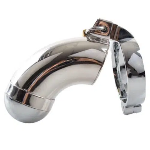 Torment Stainless Steel Heavy Duty Chastity Cage Adult Luxury