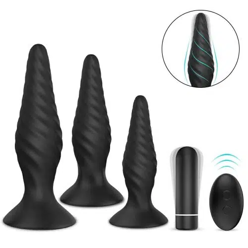 FDA Approved Vibrating Anal Set With Remote Adult Luxury