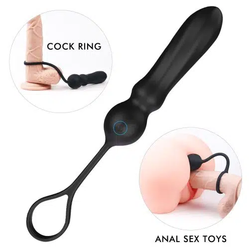 Unisex Magic Vibe 5 in 1 Vibrating Anal Sex Toy Adult Luxury