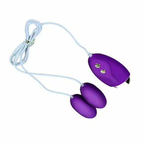Vibe-It Purple Pleaser Vibrator Kegel Balls Adult Luxury