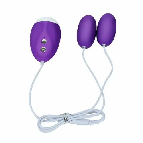 Vibe-It Purple Pleaser Vibrator Kegel Balls Adult Luxury