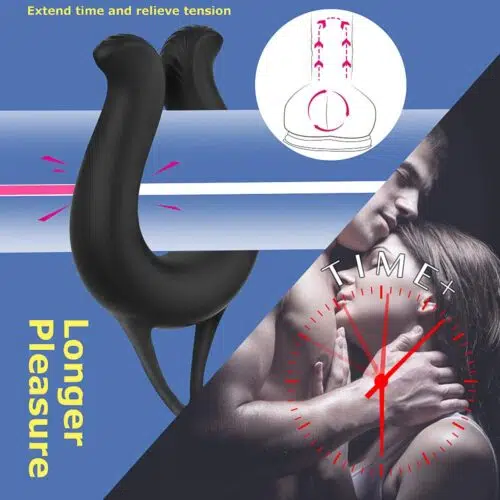 Vibrating Cock Ring Prostate Massager Adult Luxury
