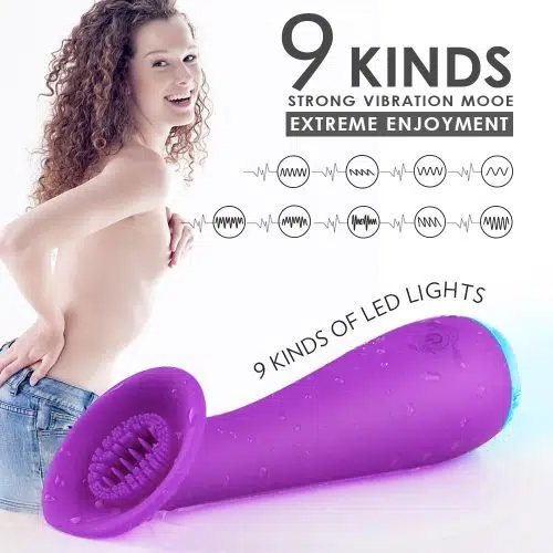 Wand-er Lick-Her from ZONEGASM (Purple) Licking Vibrator Adult Luxury