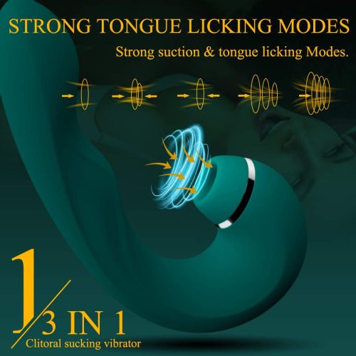  Zylo 3 in 1 Clitoral Sucking Vibrator Adult Luxury