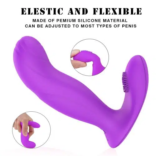 Ignite Intimacy ® Couples Vibrator (Purple) Adult luxury