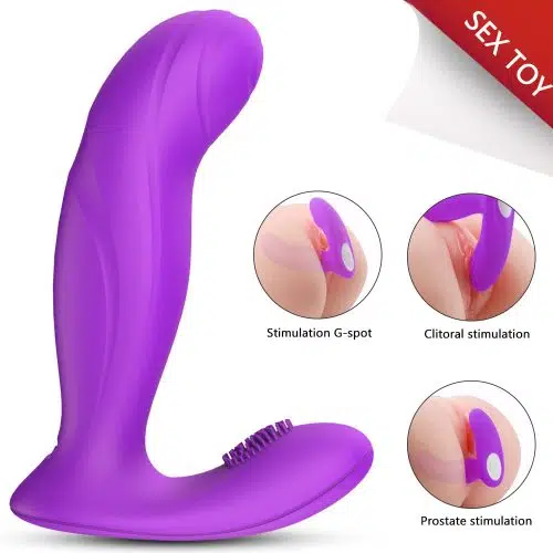 Ignite Intimacy ® Couples Vibrator (Purple) Adult luxury