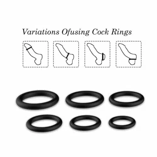 Sextuple Cock Ring Set