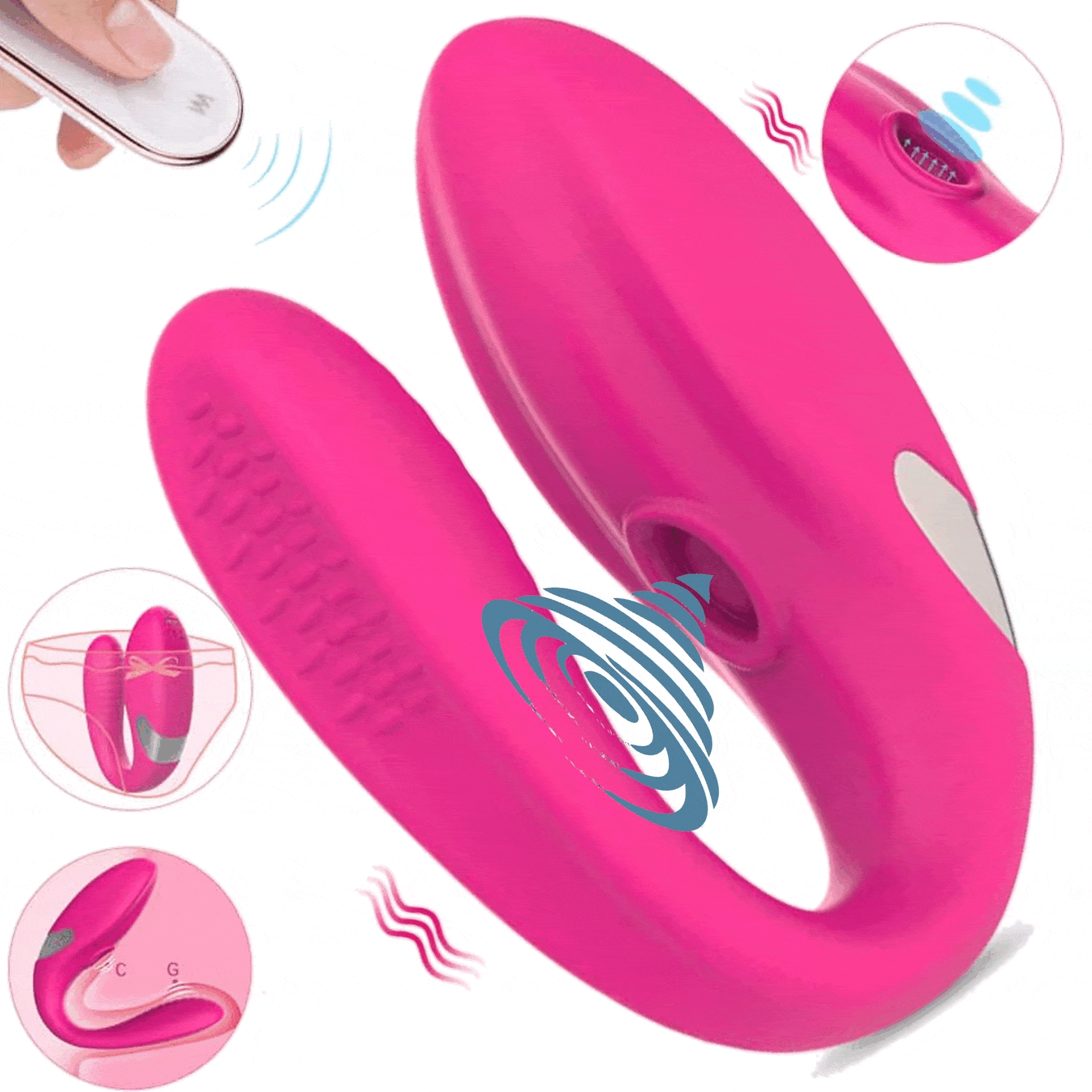 WeJoy Pleasure Air™ Couples Remote Sex Toy. Adult Luxury largest Adult sex shop in the world.