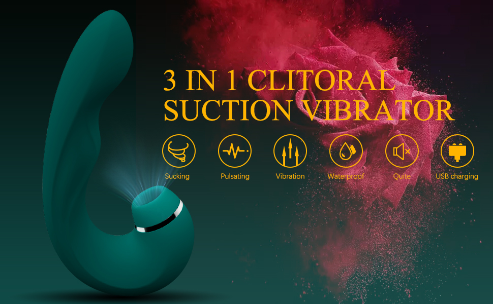 Clitoral Sucking & Licking Vibrator