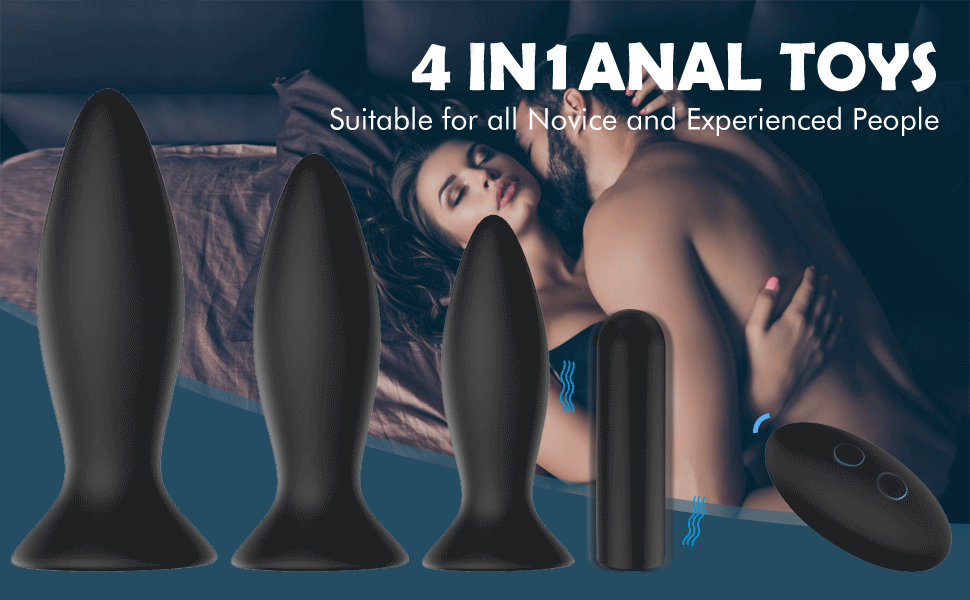Anal butt plug sex toy