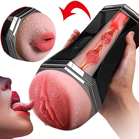 Vibrating Double Ended Mastrubator ( Voice Function)