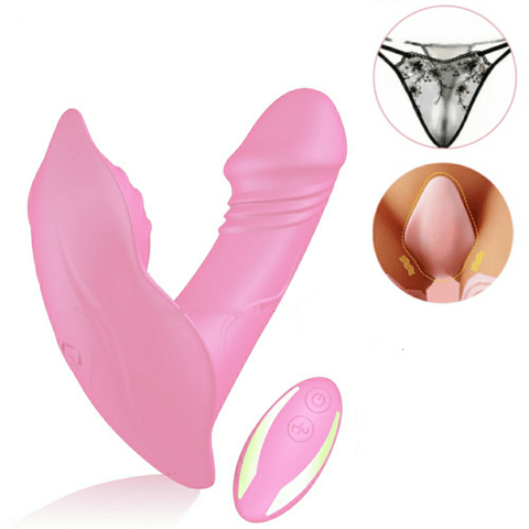 Exotic Couples Panty Vibe (Pink)