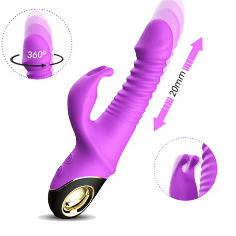 Magic Rabbit® vibrator for foreplay and women sex toy