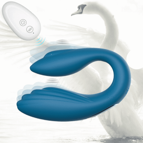 Swan couples vibrator with remote. Couples intamacy sex toy