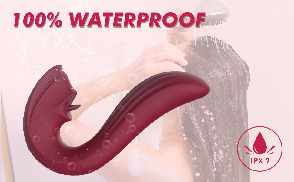 Ipx7 waterproof & sex toy cleaning!